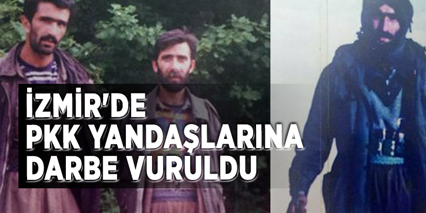 İzmir'de PKK yandaşlarına darbe vuruldu