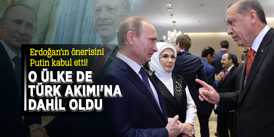 Erdoğan'ın önerisini Putin kabul etti! O ülke de Türk Akımı'na dahil oldu