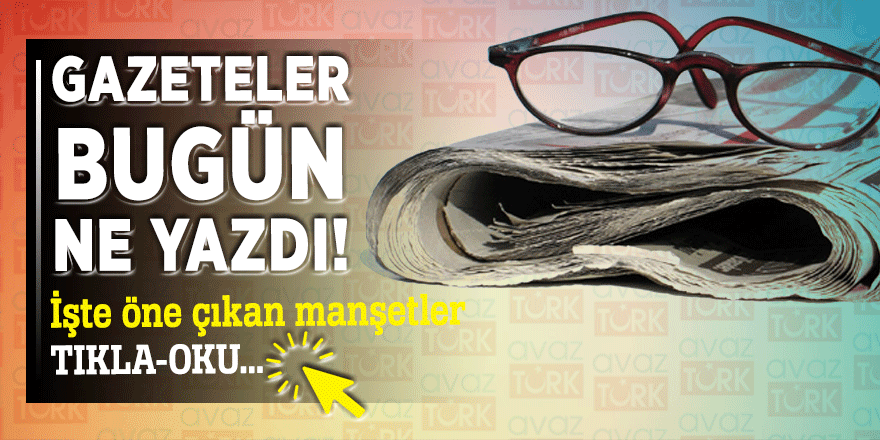 İşte günün gazete manşetleri-11.11.2018