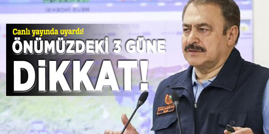 Bakan Eroğlu'ndan önemli uyarı!