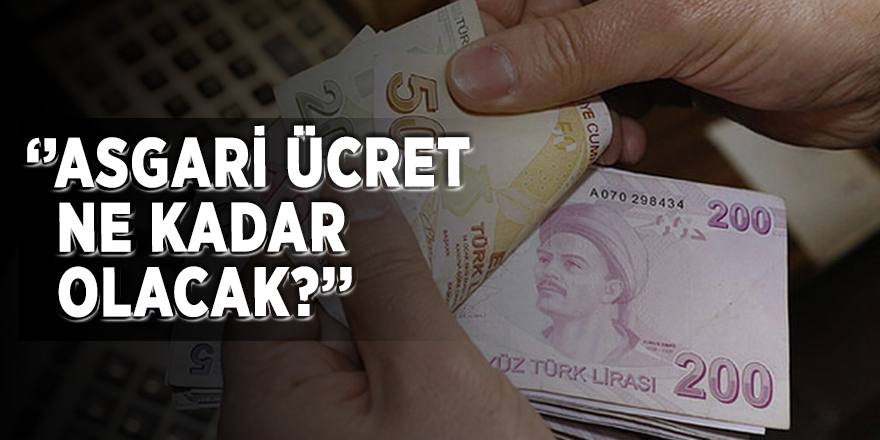 Asgari ücret ne kadar olacak?