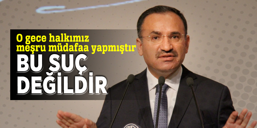 Bekir Bozdağ’dan KHK maddesine ilişkin açıklama