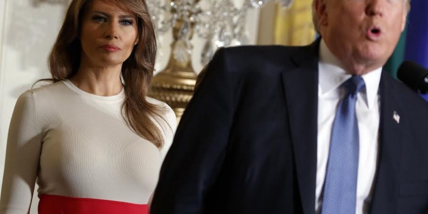 Melania Trump’dan tepki çeken hareket