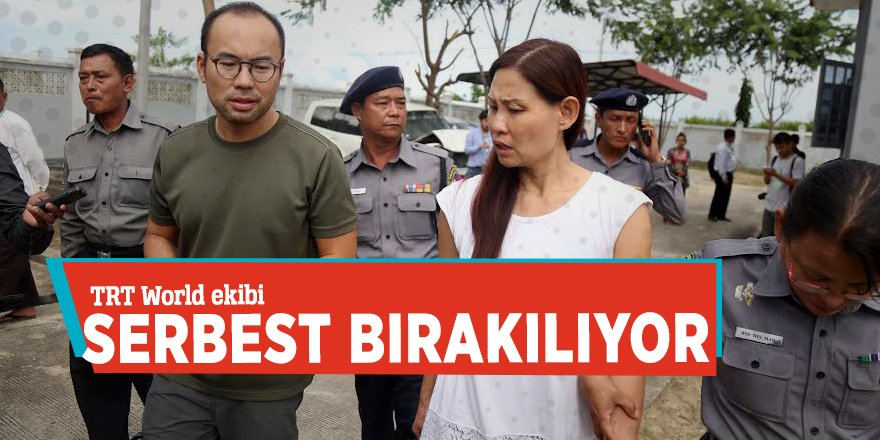 TRT World ekibi serbest bırakılıyor