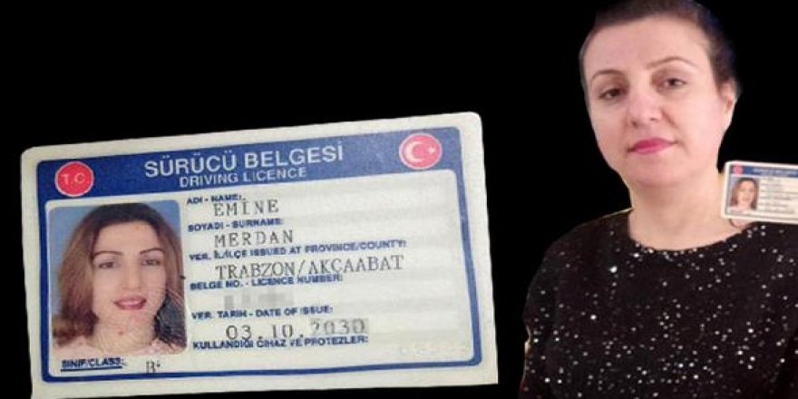 Ehliyetindeki hatadan dolayı trafiğe çıkamıyor
