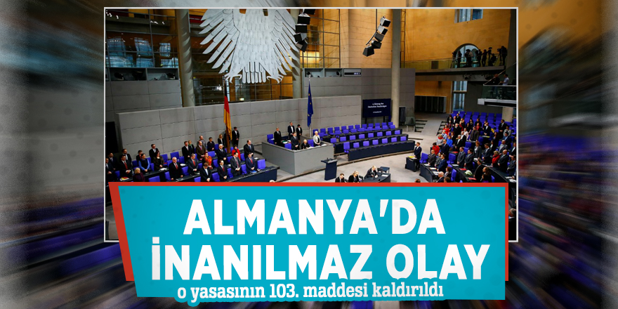 Almanya'da inanılmaz olay