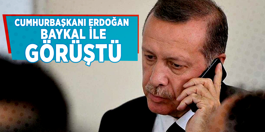Cumhurbaşkanı Erdoğan Baykal'la görüştü