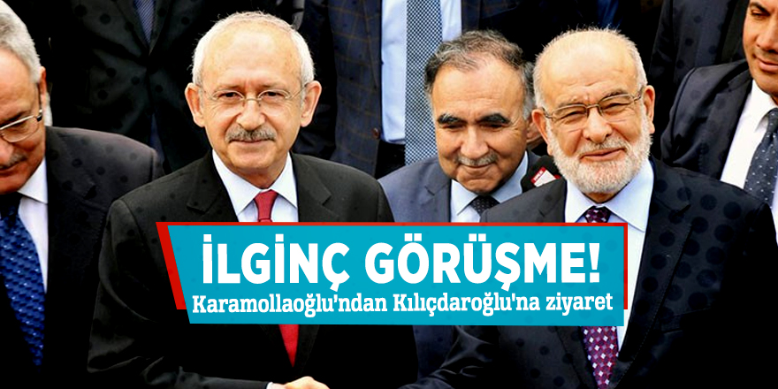 İlginç görüşme! Karamollaoğlu’ndan Kılıçdaroğlu'na ziyaret
