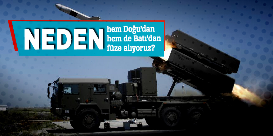 Neden hem Doğu’dan hem de Batı’dan füze alıyoruz?