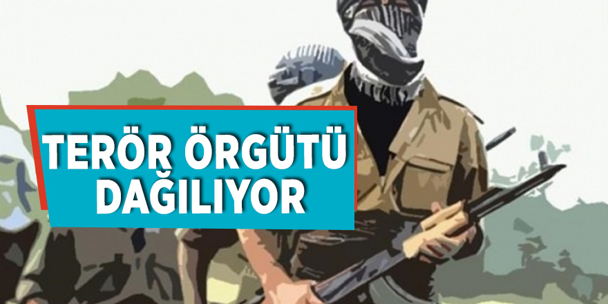 Terör örgütü çözülüyor...