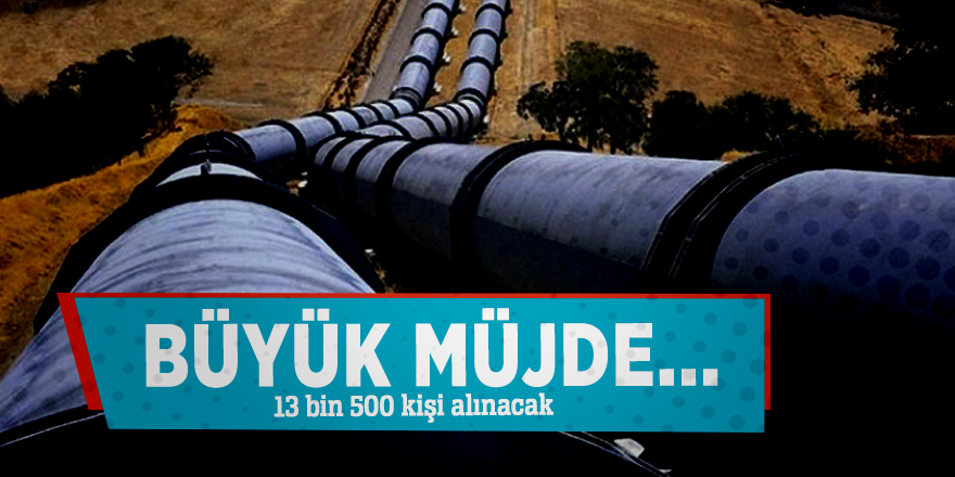 Büyük müjde... 13 bin 500 kişi alınacak