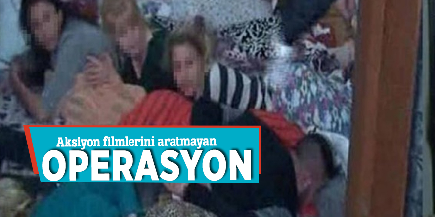 Denizli'de aksiyon filmlerini aratmayan operasyon