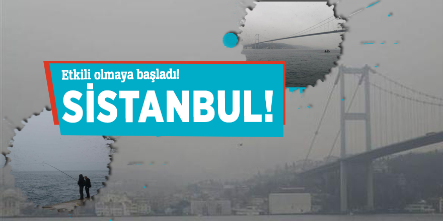 İstanbul genelinde sis etkili olmaya başladı