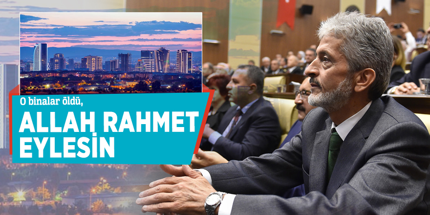 Mustafa Tuna: O binalar öldü, Allah rahmet eylesin