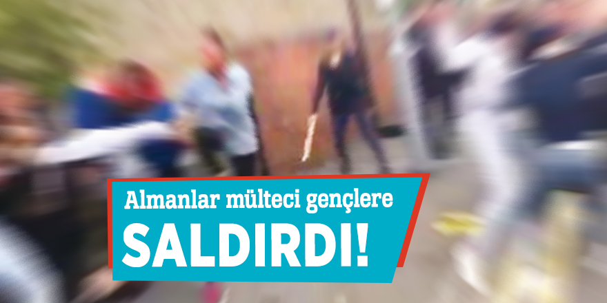 Almanlar mülteci kampına saldırdı