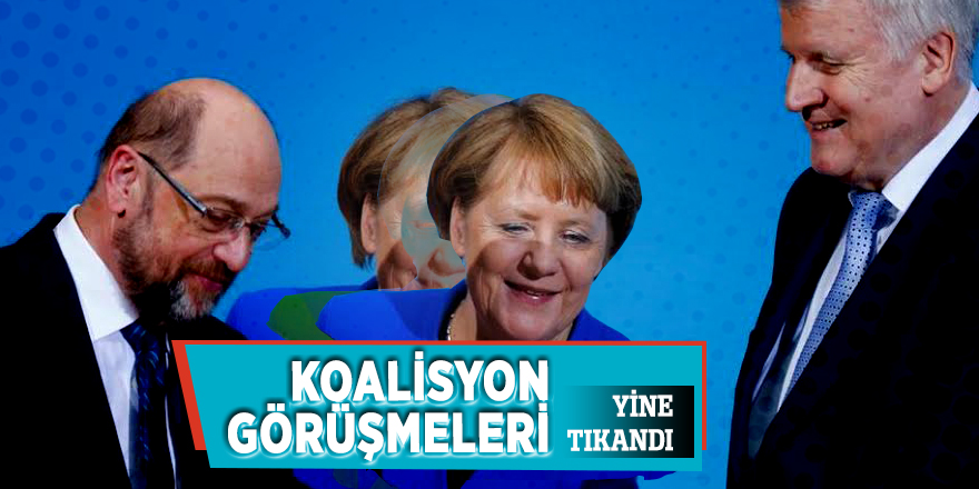 Koalisyon görüşmeleri yine tıkandı