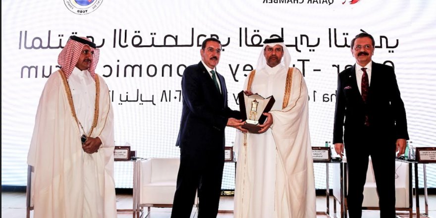 Katar’la yapacağımız ticaret hacmi artacak