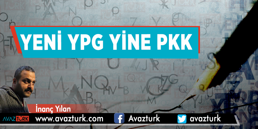 Yeni YPG yine PKK