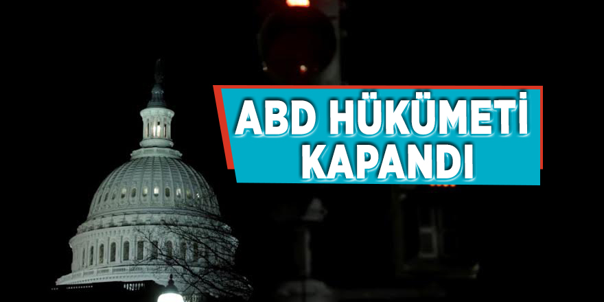 ABD hükümeti kapandı