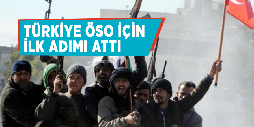 Türkiye ÖSO için ilk adımı attı