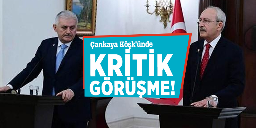 Çankaya Köşk’ünde kritik görüşme!