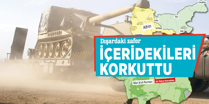 Dışardaki zafer içeridekileri korkuttu