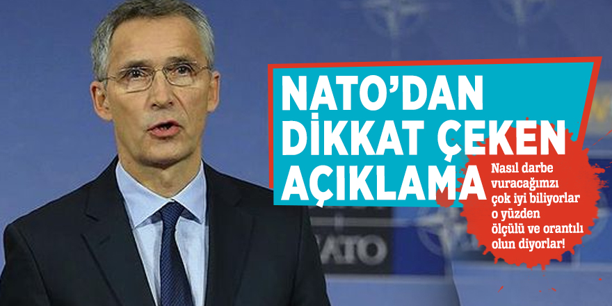 NATO’dan dikkat çeken açıklama