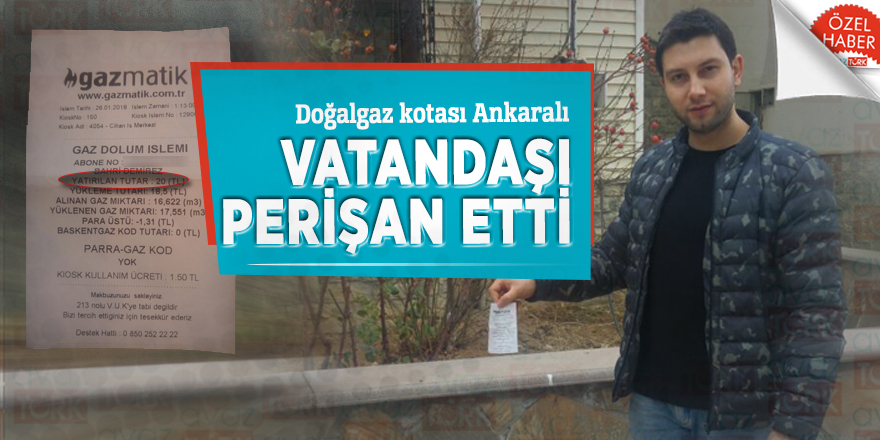 Doğalgaz kotası Ankaralı vatandaşı perişan etti