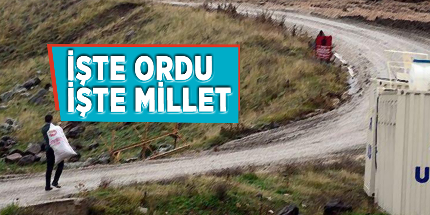 İşte ordu, İşte millet...