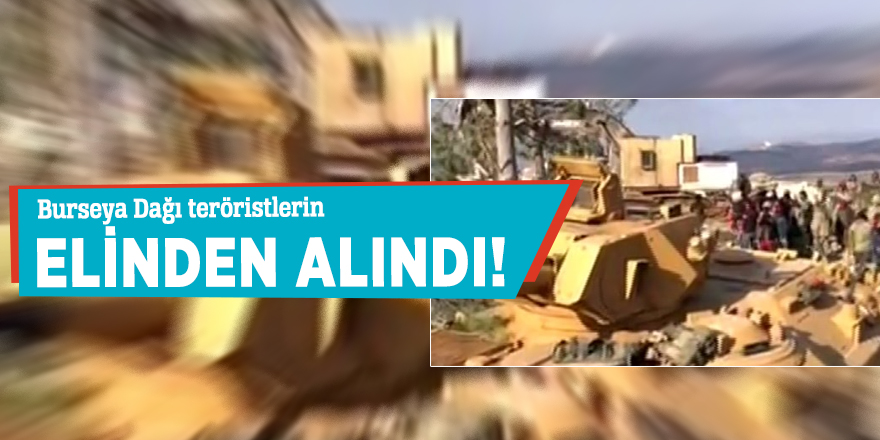Burseya Dağı teröristlerin elinden alındı!