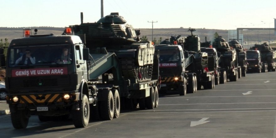 Suriye sınırına 15 araçlık takviye!