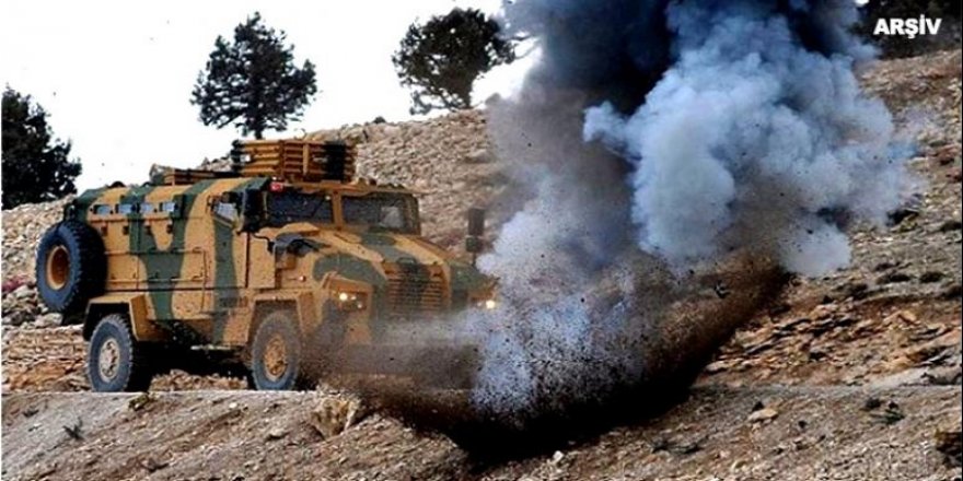 Alçak teröristlerden askeri konvoya saldırı!