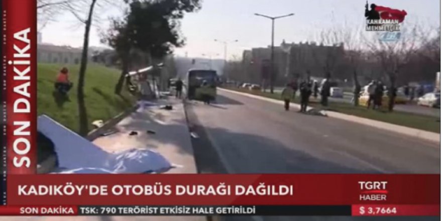Kadıköy'de otobüs durağa daldı: 3 ölü