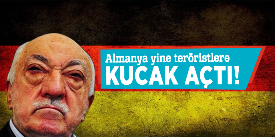 Almanya yine teröristlere kucak açtı!