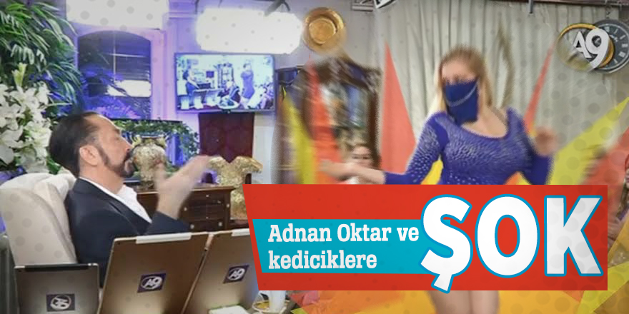 Adnan Oktar ve kediciklere şok!