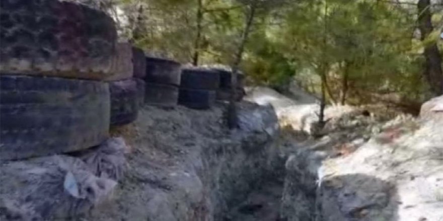 Burseya Dağı’ndaki hendekler temizleniyor