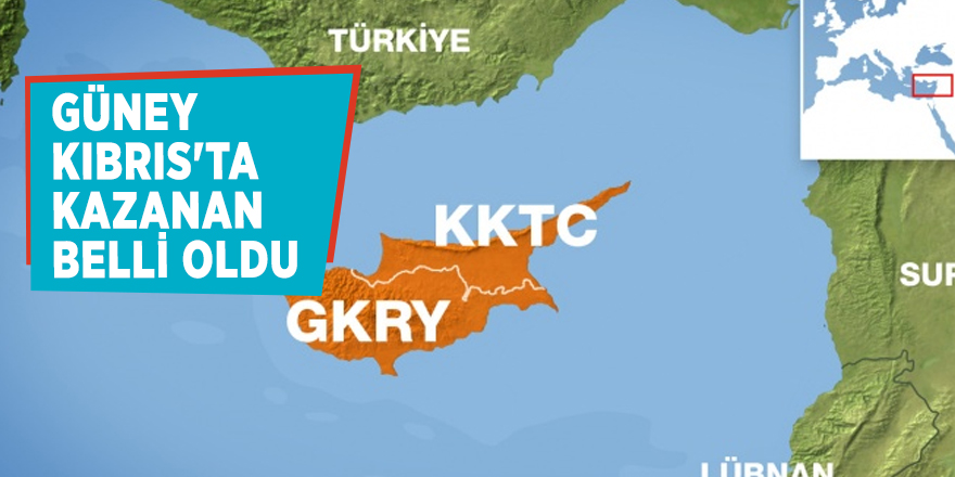 Güney Kıbrıs'ta kazanan belli oldu