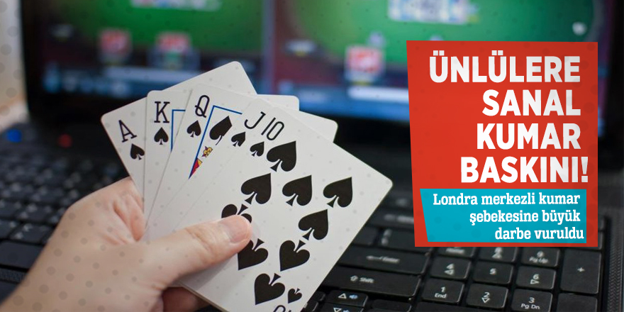 Ünlülere sanal kumar baskını!
