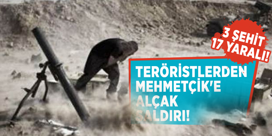 Teröristlerden Mehmetçik'e alçak saldırı!