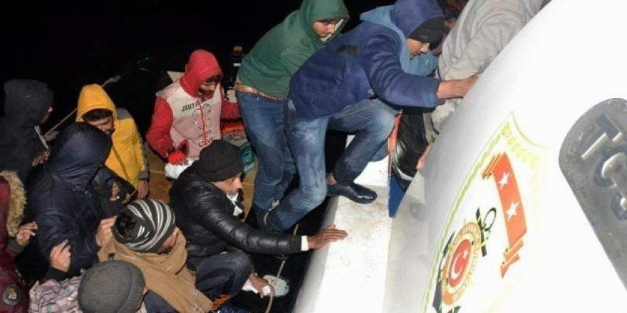 Bodrum’da 56 kaçak göçmen yakalandı