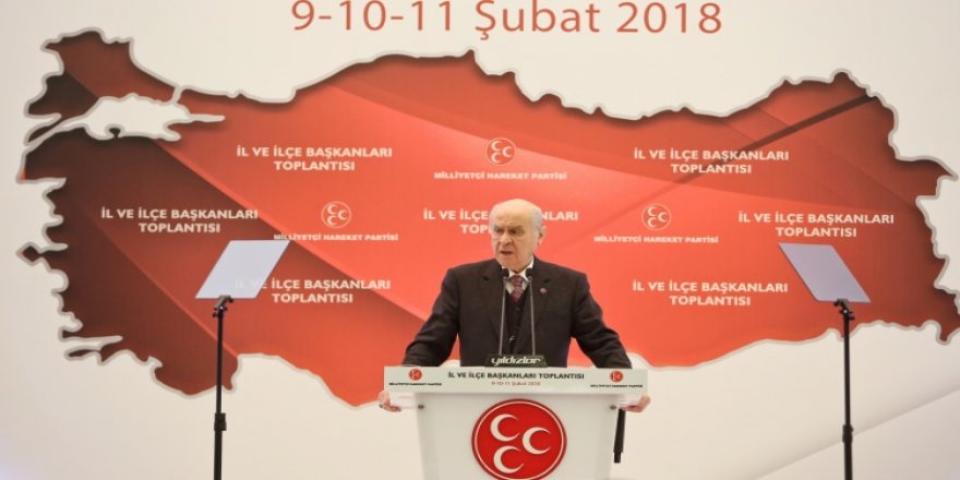Bahçeli: Hazreti Musa'ya karşı Firavun'un yanında yer alırdı