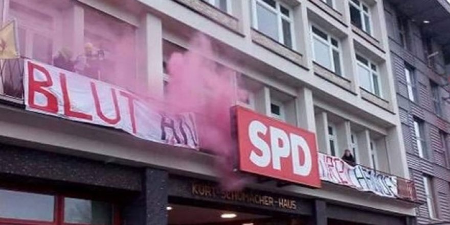 ALMANYA’DA SPD binasını PKK yandaşları ele geçirdi