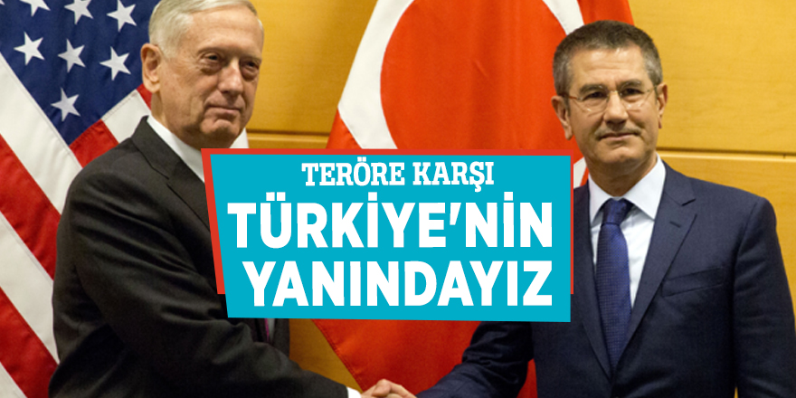 Pentagon: Teröre karşı Türkiye'nin yanındayız