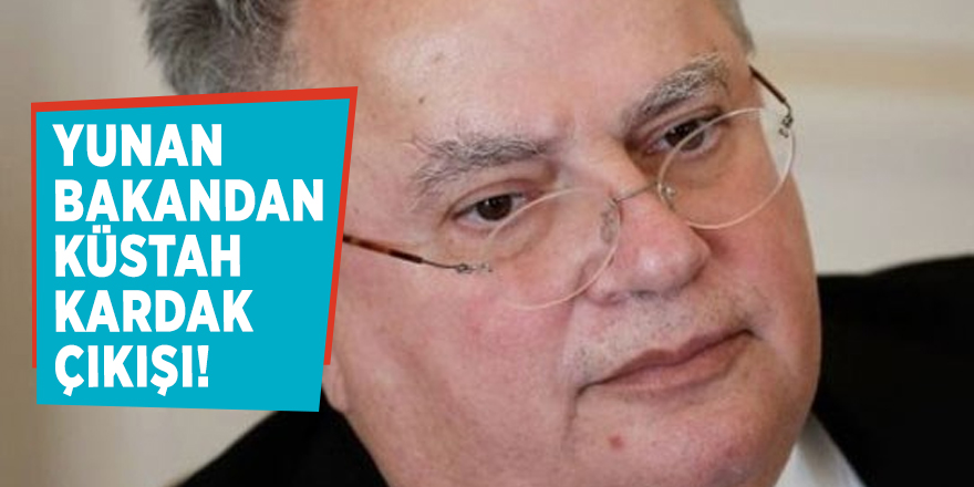 Yunan bakandan küstah Kardak çıkışı