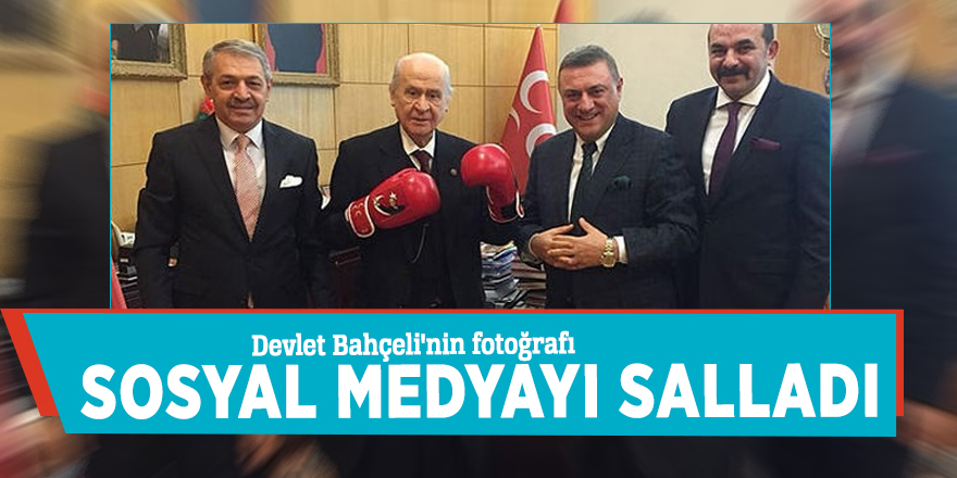 Devlet Bahçeli'nin fotoğrafı sosyal medyayı salladı