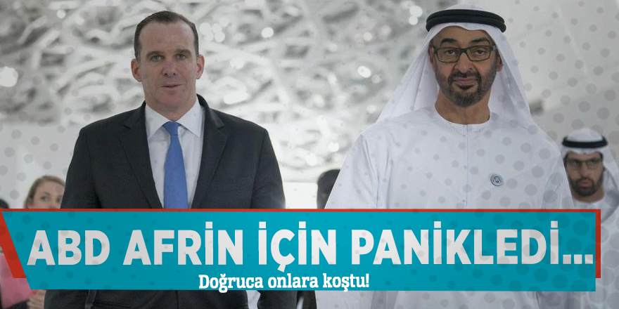 ABD Afrin için panikledi… Doğruca onlara koştu!