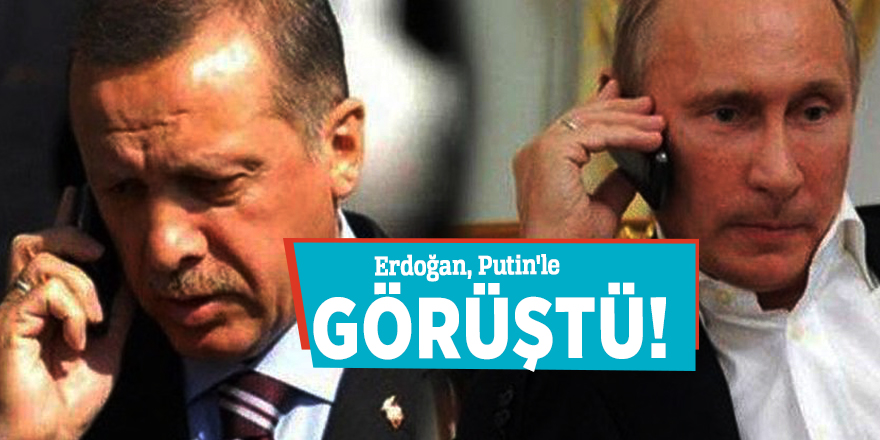 Erdoğan, Putin'le görüştü!