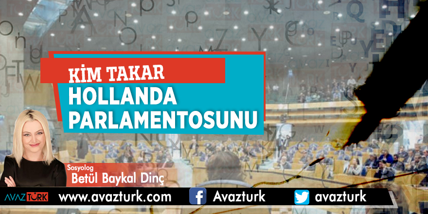 Kim takar Hollanda Parlamentosunu