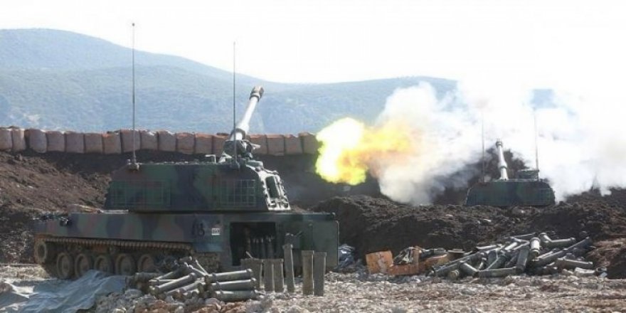 TSK imkansız hedefleri obüslerle 12'den vuruyor
