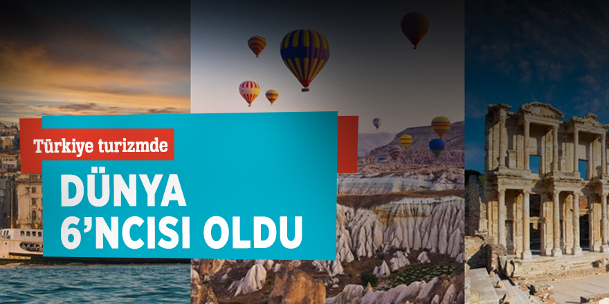 Türkiye dünya 6’ncısı oldu